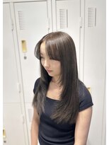 マーシュ 梅田(marshu)&nbsp;Olive greige*/レイヤーカット/ナツキstyle