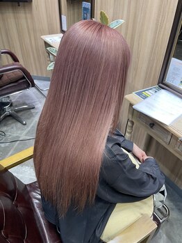 シャラク 羽広店(sharaku)の写真/最旬デザインカラーは【川島奈々】にお任せ！ハイライトやWカラーでヘアから垢抜け★＜ロング料金なし＞