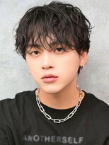 ネクストセカンド 表参道(NEXT2nd) 刈り上げセンターパート/波巻きツイストスパイラル/表参道