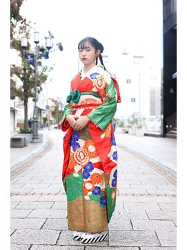 ヘアメイク バースデイ(Hair make Birth Day) 十三詣り/成人式/着物ヘア/七五三/七五三ヘア/振袖/振袖ヘアI様
