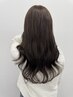 【切りっぱなしでも感動の馴染み★】馴染ませカット+プルエクステ80本~
