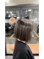 リライズ 加古川店(Re.Rize)&nbsp;ハイライト/白髪ぼかし/艶感【ハイライト/加古川】