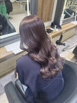 ケンジ 横須賀中央(KENJE)&nbsp;横須賀ブリーチありラベンダーグレージュ