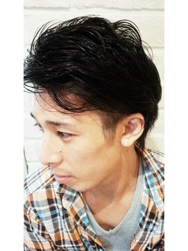 レーヴ ヘアー シエル(Reve hair ciel) 奥様、彼女にも好評！メンズ　七三２ブロック