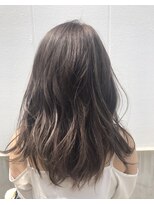 ポッシュ 原宿店(HAIR＆MAKE POSH)&nbsp;ハイライト×グレージュ×クリアアッシュ