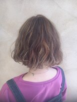 マッシュ 天王寺あべの(MASHU)&nbsp;アゴラインボブ グレージュ 立体カラー