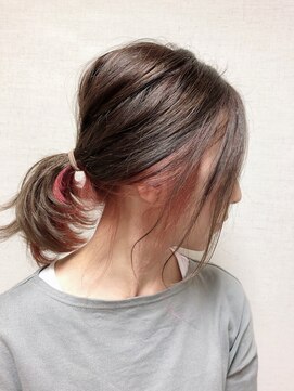 ヘアラビットハッチ(hair Rabbit hutch) ラベンダーアッシュ+バイオレットインナーカラー