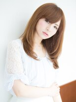 髪技空間アノン(anon)&nbsp;★髪技空間anon/一宮★ベージュカラーのナチュラストレート