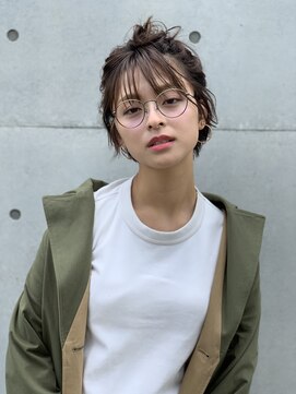 ブラウヘアアンドケア(care) ルーズなアレンジショート