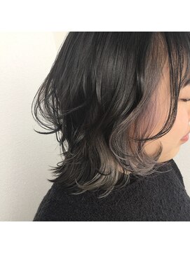 ココナ ヘア メゾンプリュス(cocona hair maison+) イヤリングカラー×ウルフ