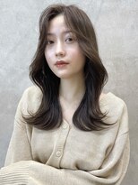 メゾンドイギー(MAISON de IGGY)&nbsp;やわらかく上品なくびれヘア＊ココアベージュ/グレージュカラー