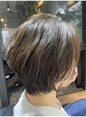 丸みショート