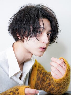 メンズヘアセンス 渋谷(MEN'S HAIR SENSE) 【SENSE渋谷】ハンサムショート 無造作スパイラルパーマ