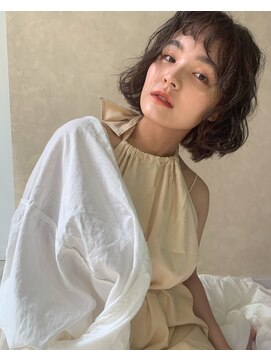 プフ 伏見(puf) ナチュラルパーマ　髪質改善/インナーカラー/ボブパーマ