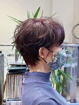 ビュートリアム 梅田(BEAUTRIUM)&nbsp;マッシュショート/耳かけショート/くびれ/ピンク/梅田/茶屋町