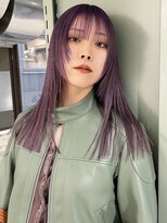 ロジ(loji)&nbsp;顔周りカット×ラベンダーカラー