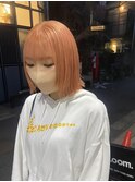 ペールカラー／オレンジカラー／オレンジベージュ