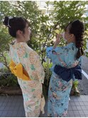 ヘアアレンジ*まとめ髪*浴衣着付☆_Pink行徳駅 妙典駅 浦安駅