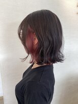 リアン 熊谷本店(Rien)&nbsp;赤のインナーカラー！