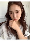 ウェーブ×ピンアレンジ　20代30代40代