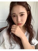 ヘアメイク アージュ 大野城 下大利店(HAIR MAKE age)&nbsp;ウェーブ×ピンアレンジ　20代30代40代