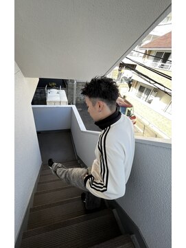 オーブ ヘアー リリー 博多2号店(AUBE HAIR lily) スパイキーショートツイストスパイラル