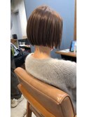 ぱつっとボブ/ショートボブ/髪質改善[横浜駅]