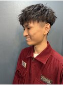 メンズ×ツイストパーマ