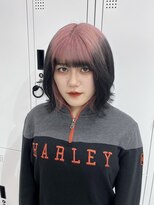 リル 溝の口(LiL) PINK×BLACK Roots color