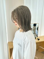 イノセントヘア(innocent.hair) ニュアンスカラーきりっぱなしボブ