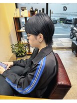 ナット(Nat)&nbsp;short wolf× black