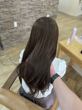 ヘア カンパニー トワ 千葉店(TOWA) 千葉/千葉駅/ブリーチなし/ダブルカラー/透明感カラー/韓国