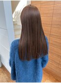 艶ブラウン ストレート
