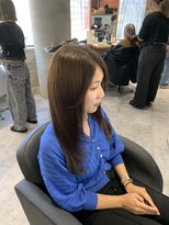 リーオオサカ(Lee Osaka)&nbsp;オリーブブラウン×レイヤーカット