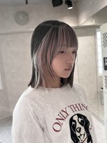 ハイプ(HYPE)&nbsp;【藤沢横浜】インナーカラー/ホワイトラベンダー/顔周りレイヤー