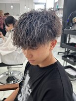 ネクスト 静岡店(NEXT)&nbsp;MEN'S HAIR/ダークアッシュ/ニュアンスパーマ/韓国マッシュ