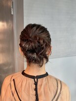 【ボブアレンジ】結婚式/二次会/同窓会/銀座/有楽町/ヘア