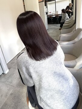 ナンバー ジルバ 立川(N° jillva) 韓国顔まわりレイヤーカット髪質改善透明感カラー20代30代40代