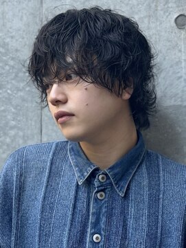 ノラ ギンザ(NORA GINZA) メンズ/キメすぎない束感/ナチュラル/ニュアンスパーマ/マッシュ