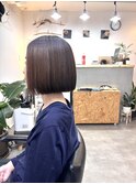 切りっぱなしタッセルボブ