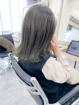 ヴェルダ 池袋店(verda)&nbsp;ブリーチなしのカーキグレージュ　mizuno