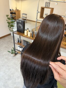 ヘアーサロン ジュエール(jyue-ru) #美髪ストレート#髪質改善トリートメント#縮毛矯正#北谷