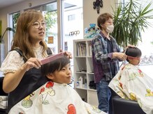 ピュア(Pure)の雰囲気（お子様も楽しみにカットに来られています♪）