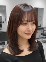 イーエス(E.S)&nbsp;結べるミディアムレイヤーカット