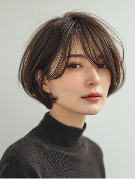 ロディーナコク 大口 新子安(rodina.coc) 黒髪カタログ/クラゲヘアー/オリーブグレー/大口子安新子安横浜