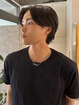 ムーン バイ ケンジ(moon by KENJE) takumi/ニュアンスパーマ/毛流れパーマ/曲がる縮毛矯正