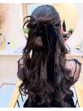 ミーナ(mina) 二次会ヘアセット