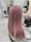 【金沢】ペールピンクカラー｜透明感×艶感のハイトーン