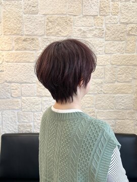 ヴァン カウンシル 川口店(VAN COUNCIL) マッシュショート × ピンクブラウン