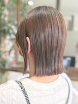 スピラ アサヒガオカ(SPiRA ASAHIGAOKA)&nbsp;【小顔にみせるミニボブ★】切りっぱなしボブ×顔まわりレイヤー